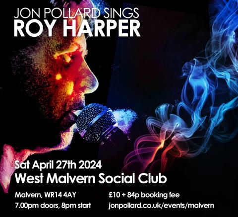 Roy Harper Tribute - West Malvern Social Club